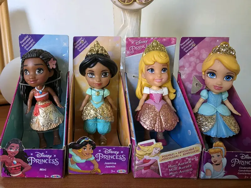 Muñecas Disney Princesas Mini Articuladas - 1