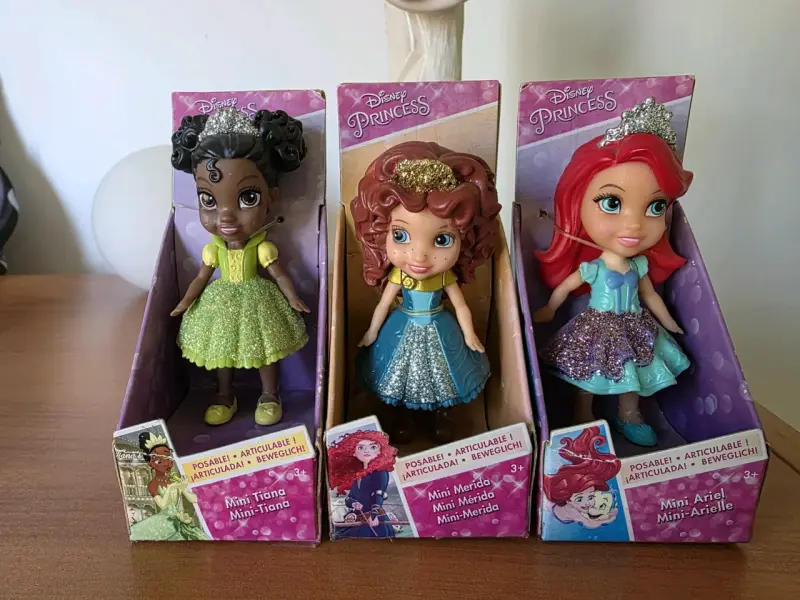 Muñecas Disney Princesas Mini Articuladas - 2