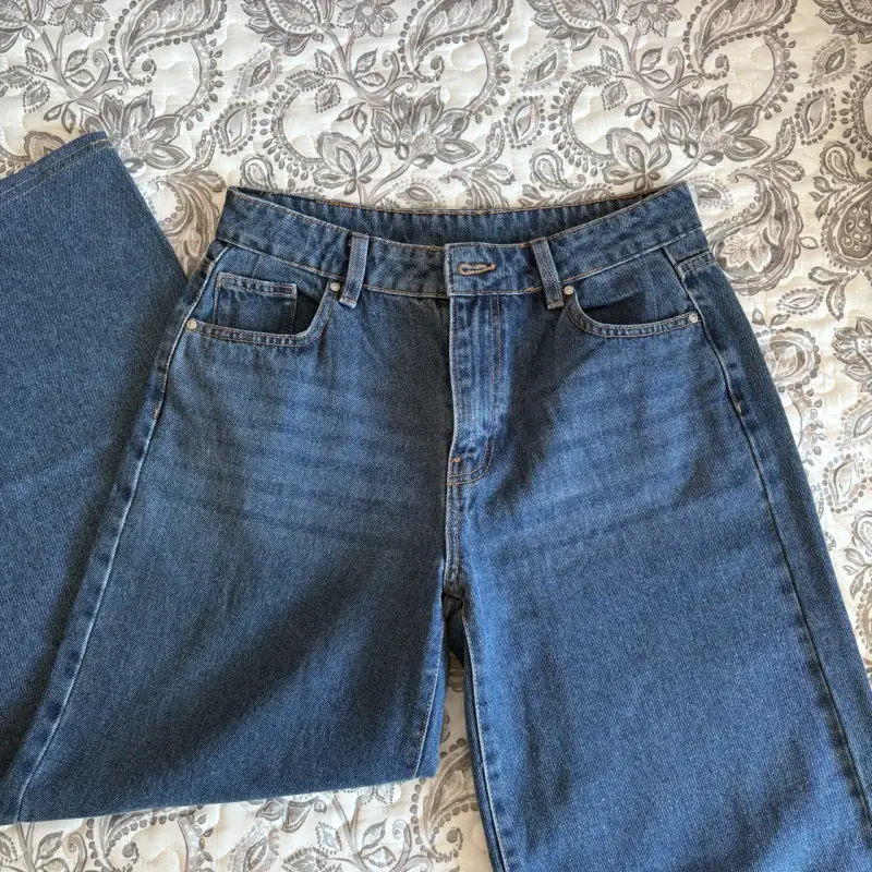 Jeans de mezclilla azul para mujer Opposite - 1