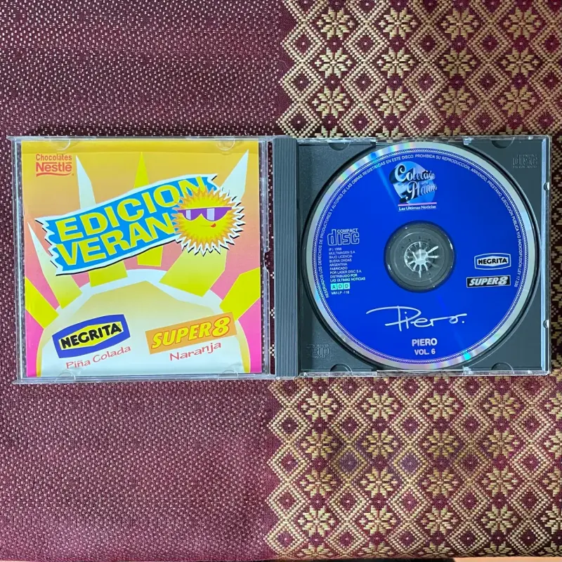 CD Colección Platino de Piero 1998 - 2