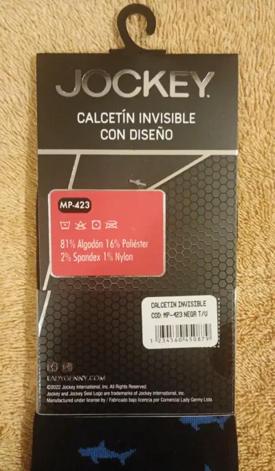 Pack de calcetines invisibles Jockey con diseño - miniatura 3