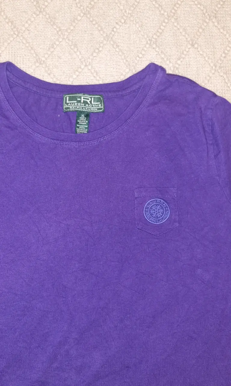 Polera morada Ralph Lauren Active