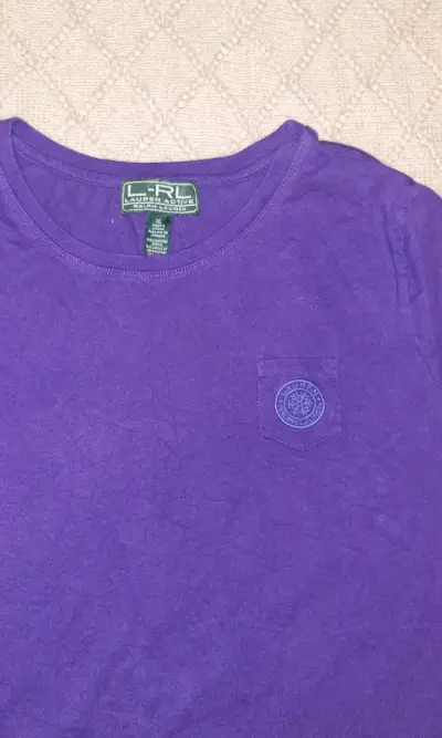 Polera morada Ralph Lauren Active - miniatura 1