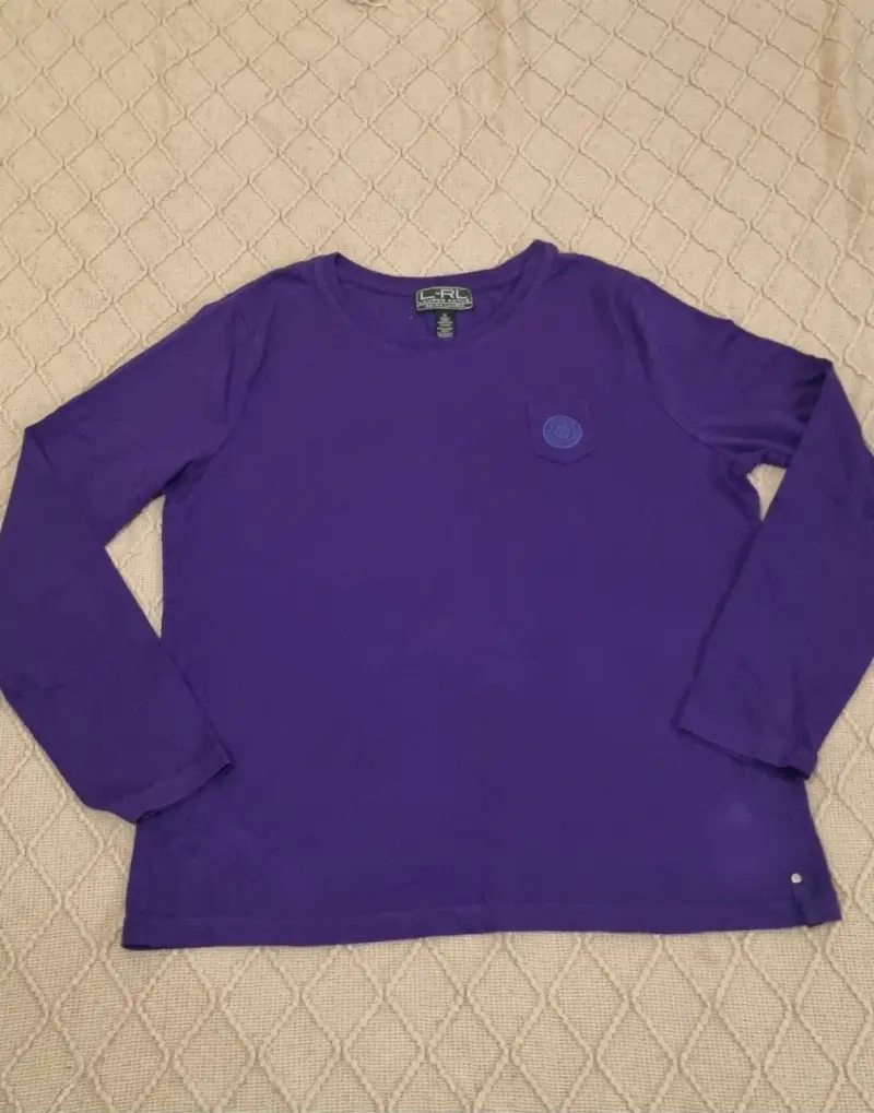 Polera morada Ralph Lauren Active - 2