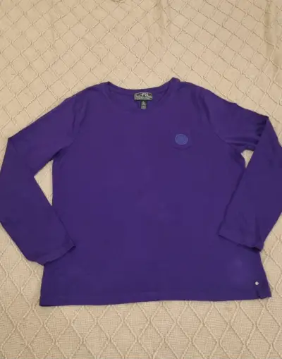 Polera morada Ralph Lauren Active - miniatura 2