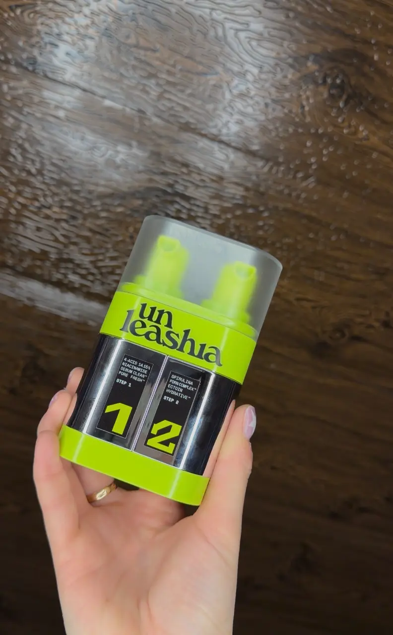 Kit de cuidado facial Unleashia con dos pasos