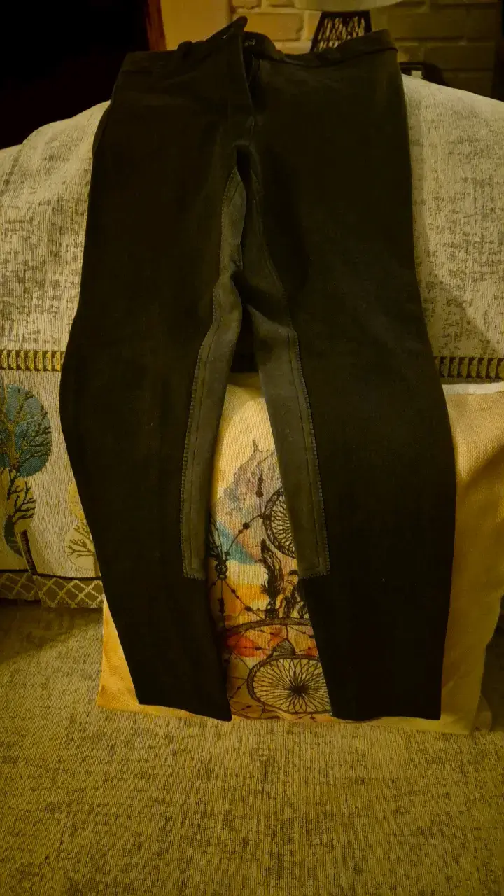Pantalones de equitación para mujer color negro - 2