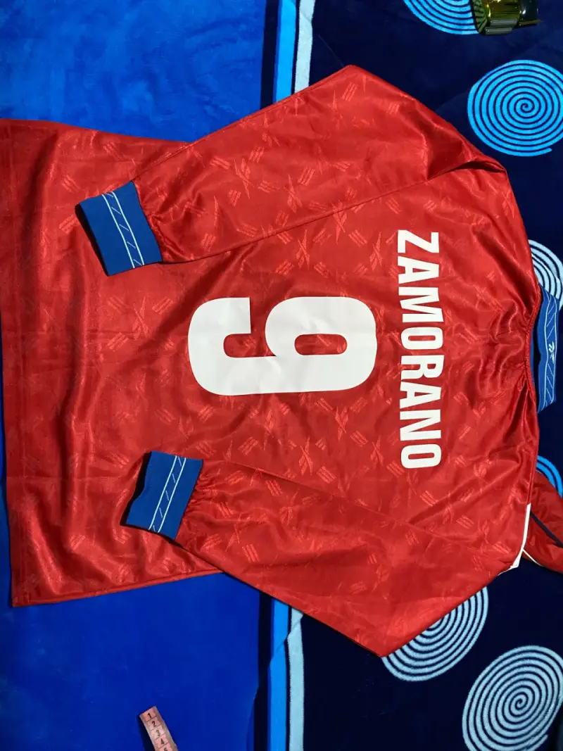 Camiseta Reebok Chile Mundial 1998 Zamorano - 2