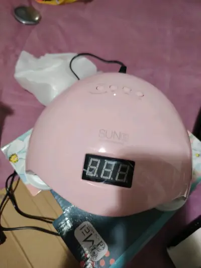 Lámpara LED UV para uñas SUN5 rosa - miniatura 1