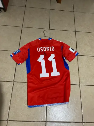Camiseta Roja Selección Chile Número 11 - miniatura 2