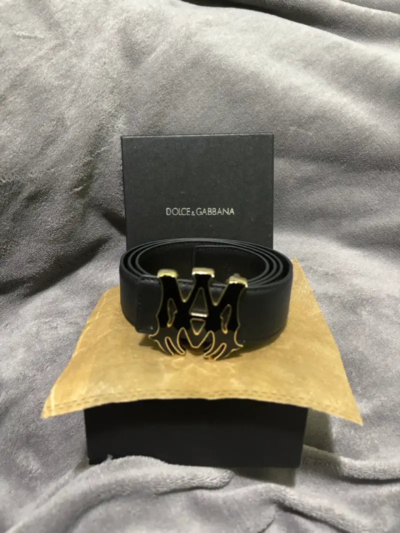 Cinturón Dolce & Gabbana negro - 1