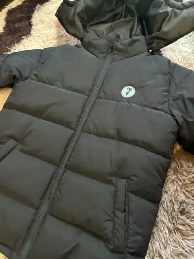 Parka negra 7pkte tipo traptars hombre - miniatura 2