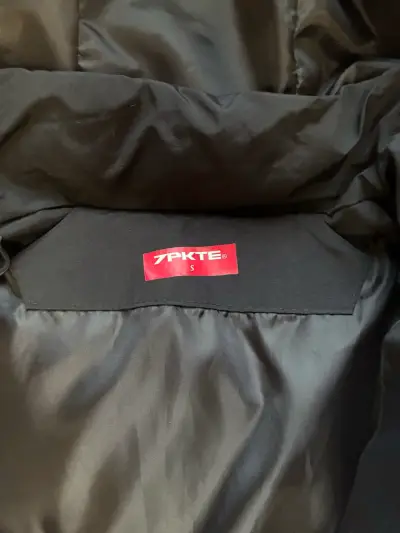 Parka negra 7pkte tipo traptars hombre - miniatura 3