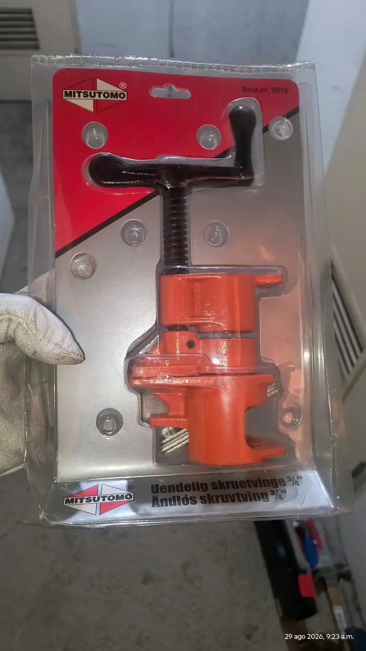 Prensa de Tornillo Mitsutomo 3/4" - 3