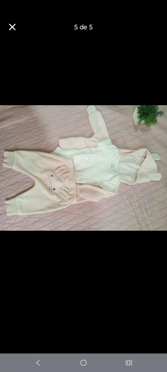 Conjunto de bebé Carters 0-3 meses