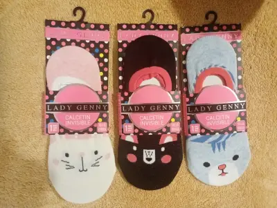 Calcetines invisibles Lady Genny con diseño animal - miniatura 2