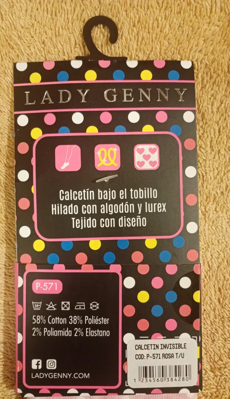 Calcetines invisibles Lady Genny con diseño animal - 3