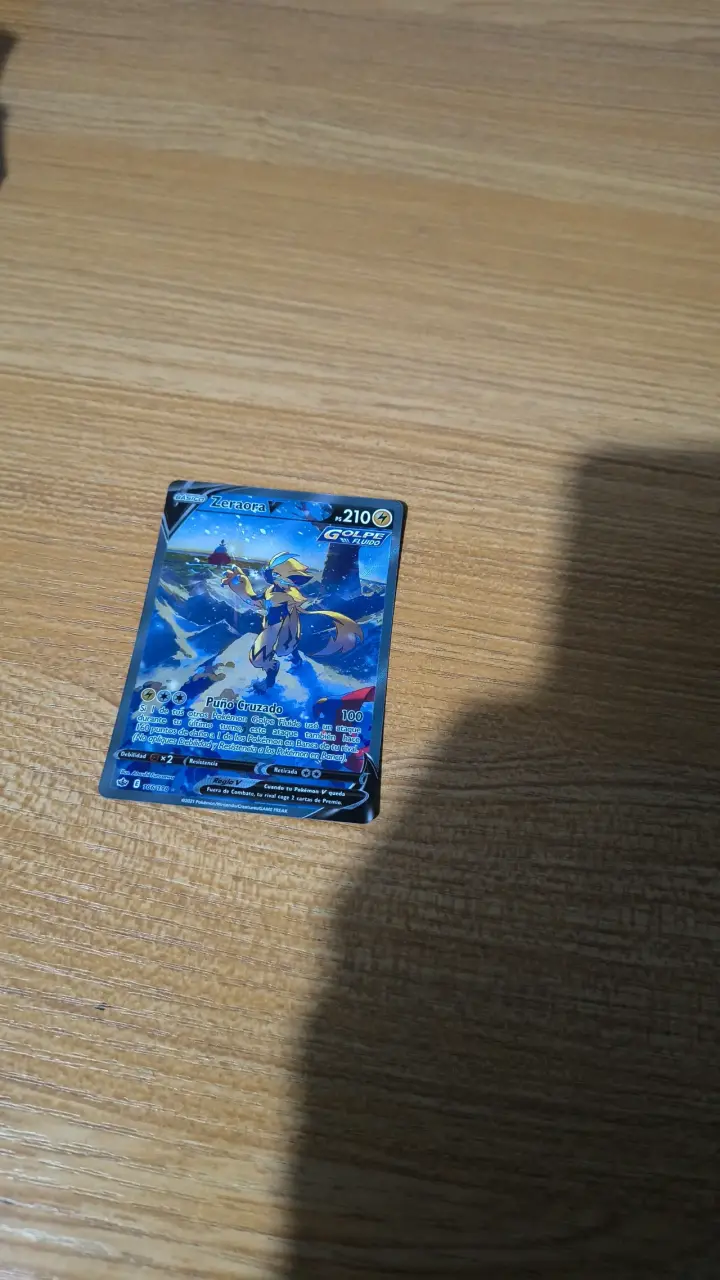 Carta Pokémon Zeraora V Golpe Fusión - 1