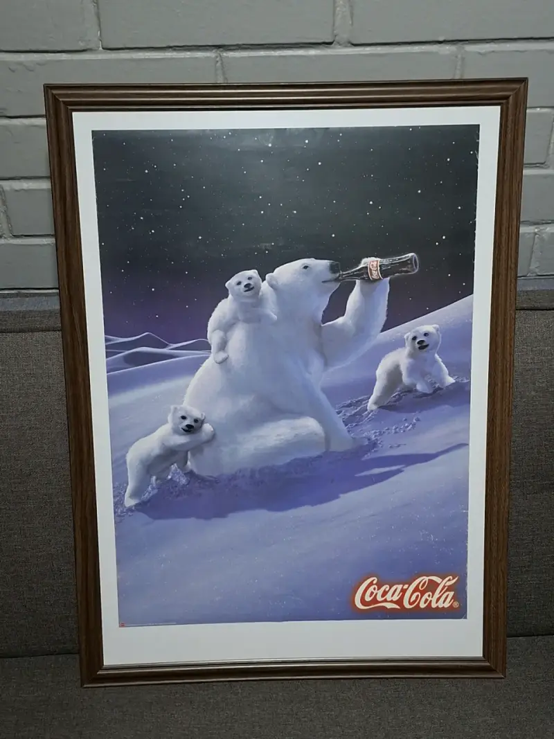 Cuadro Decorativo Coca-Cola Osos Polares - 3