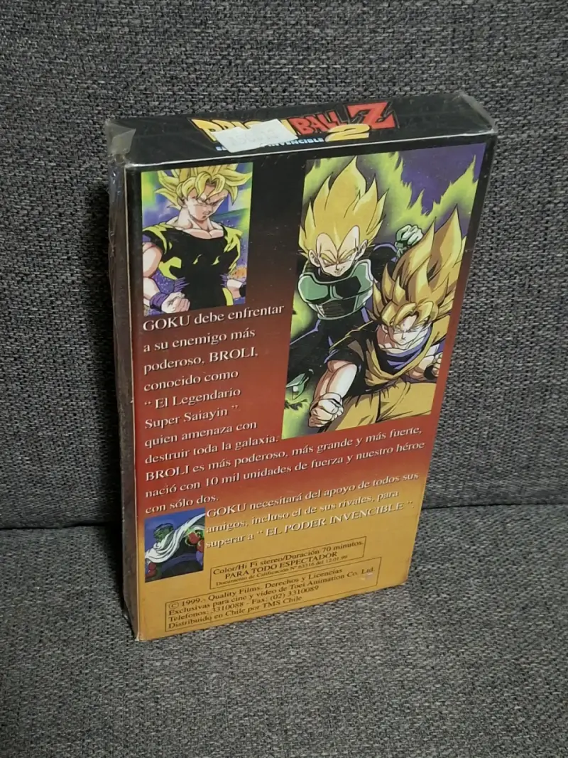 VHS Dragon Ball Z 2 El Poder Invencible Nueva - 2