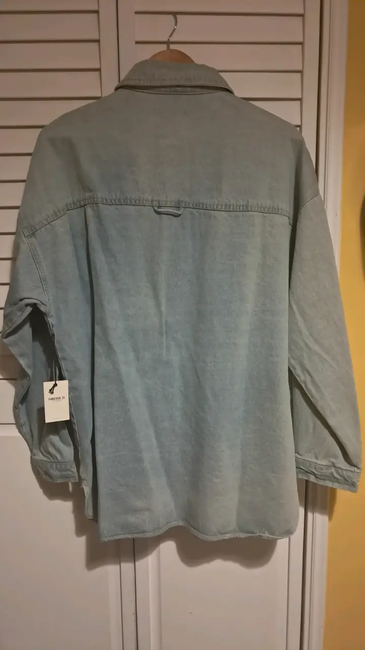 Chaqueta de mezclilla Forever 21 talla M - 2