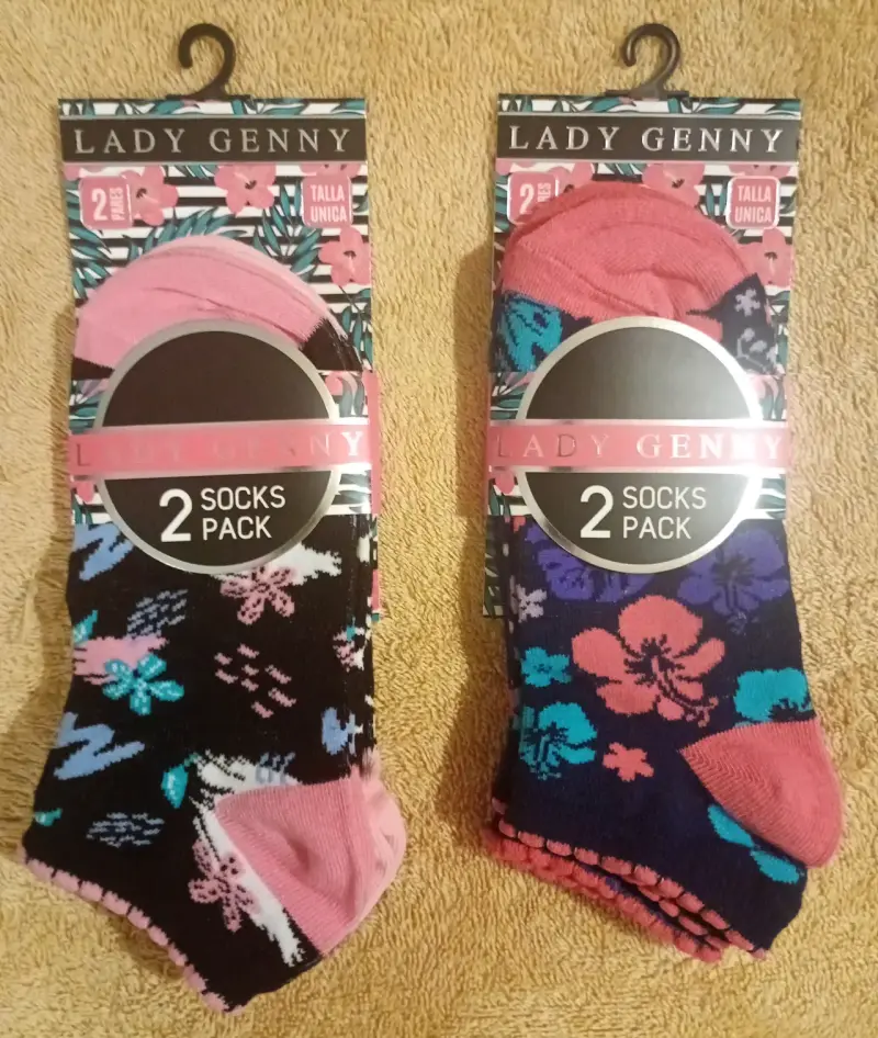 Calcetines invisibles Lady Genny con diseño animal - 1