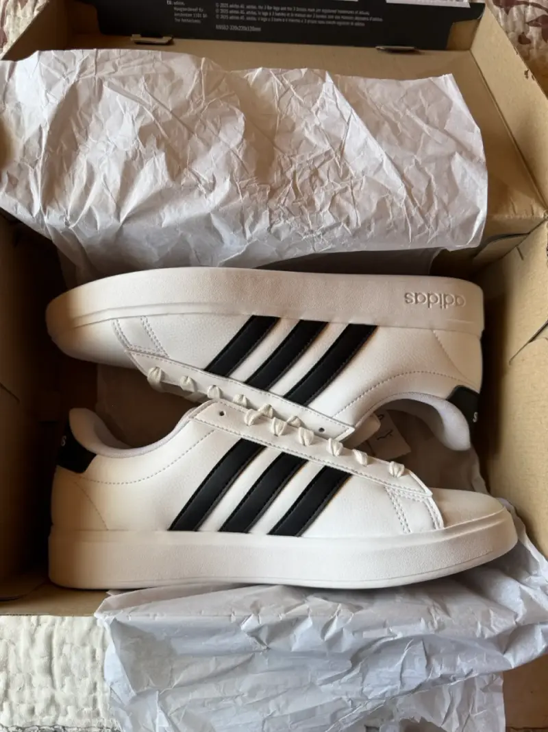 Zapatillas Adidas Grand Court 2.0 Blancas - 1
