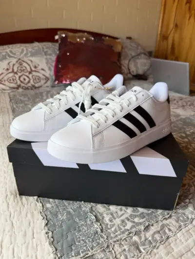 Zapatillas Adidas Grand Court 2.0 Blancas - miniatura 2
