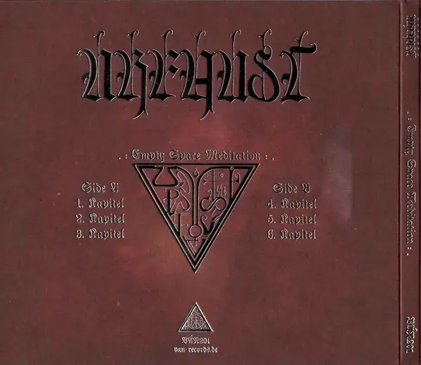 Urfaust - Empty Space Meditation (CD) - 2