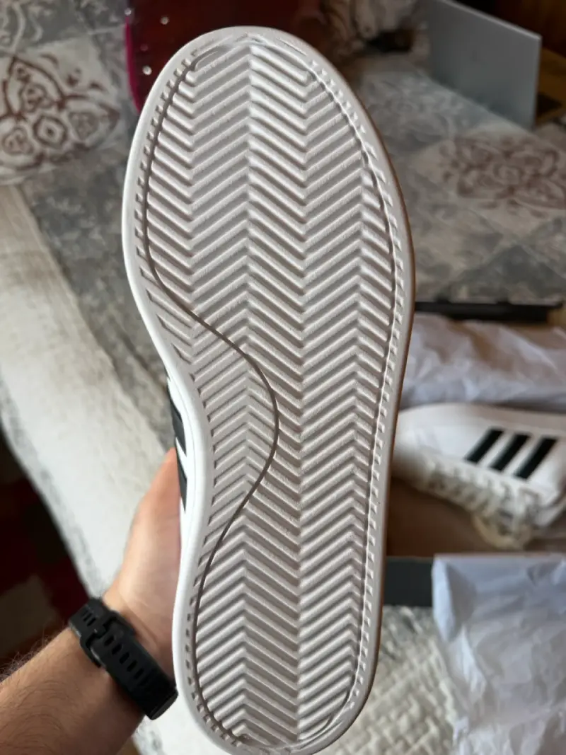 Zapatillas Adidas Grand Court 2.0 Blancas - 6