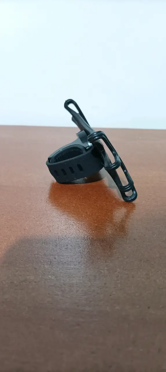 Soporte de celular para bicicleta ajustable negro - 3