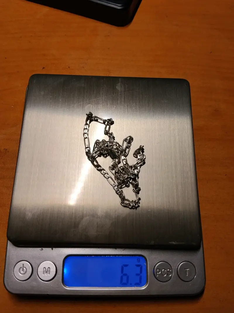 Cadena cartier plata Italiana - 3