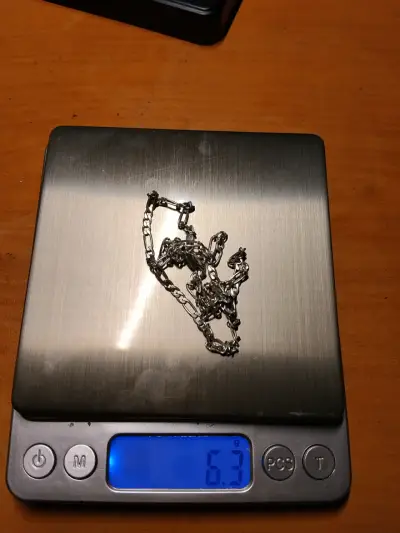 Cadena cartier plata Italiana - miniatura 3
