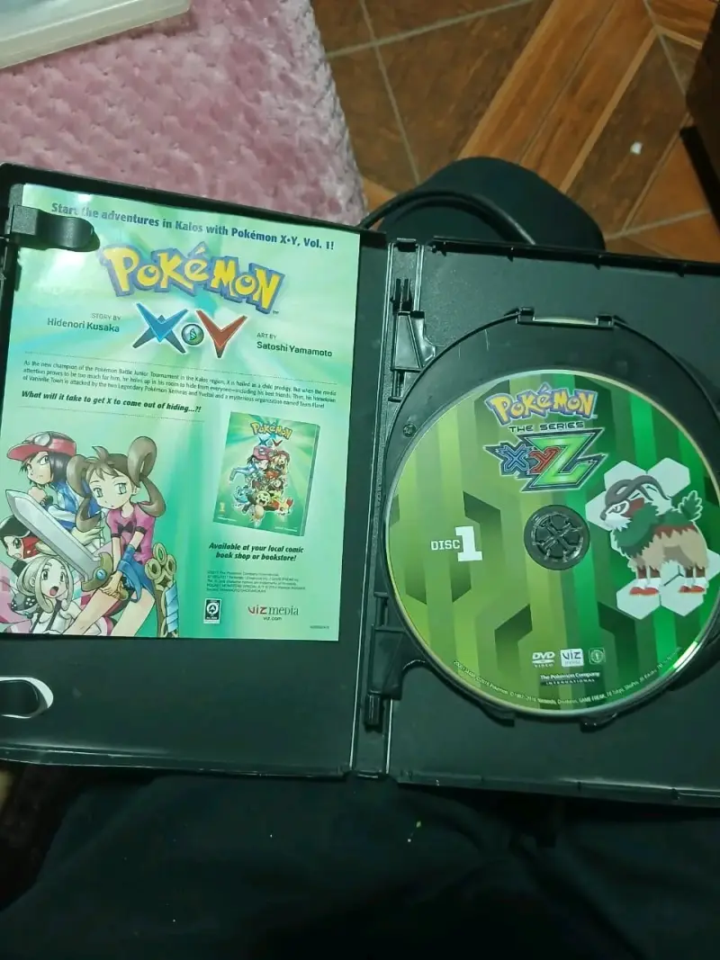 DVD Pokémon The Series XYZ Volumen 2 - 3