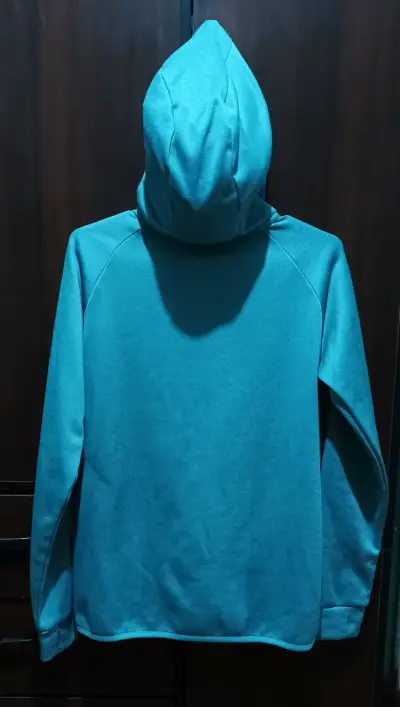 Polerón deportivo WETLAND azul con capucha talla L - miniatura 3