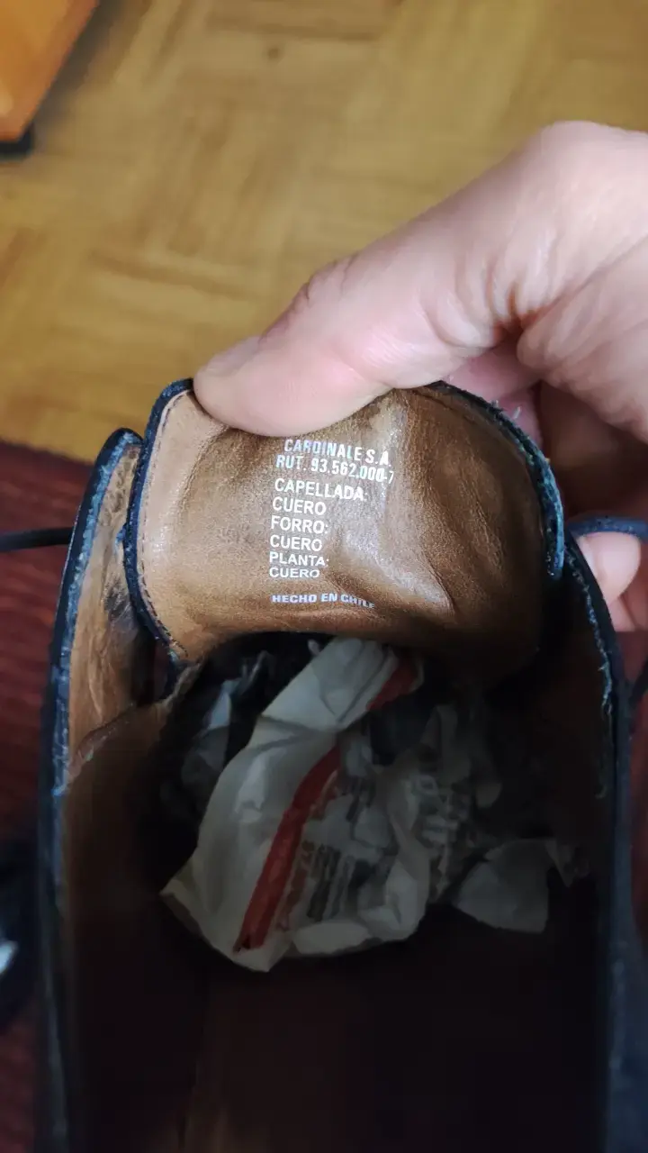Zapatos Cardinale Cuero (estilo italiano) 44-45 - 4