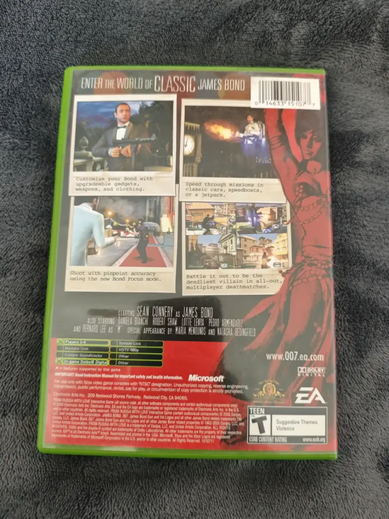Juego Xbox 007 From Russia With Love - 2