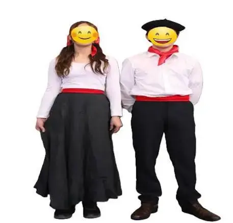 Trajes típicos chilenos para pareja