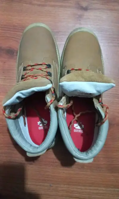 Botas de trekking Quebec 400 Camel talla 45 - miniatura 2