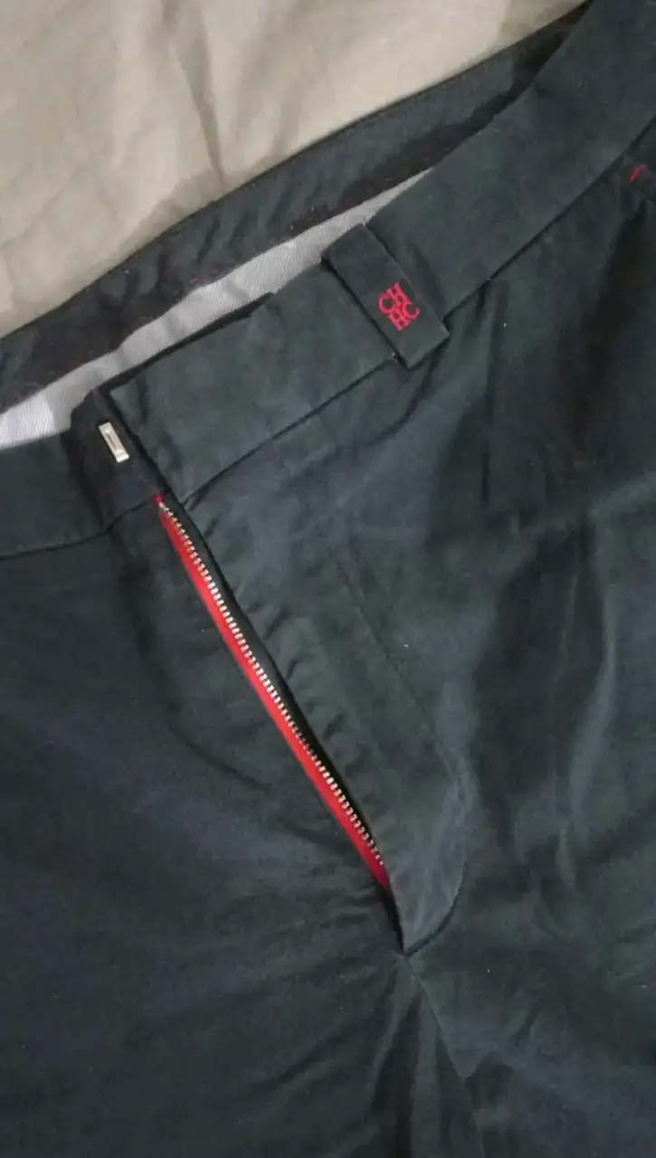 Pantalon Carolina Herrera azul hombre talla 42 - 4