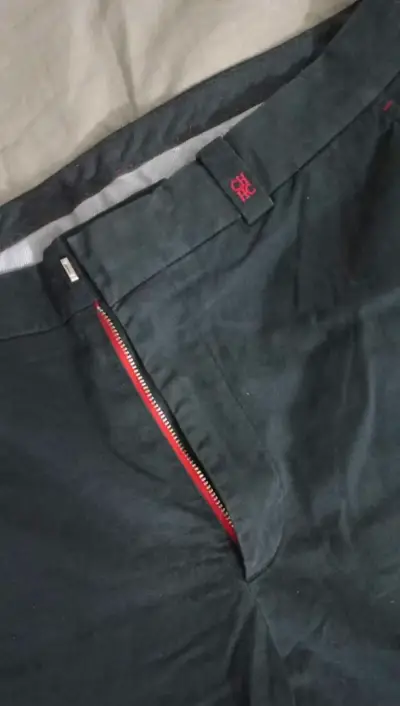 Pantalon Carolina Herrera azul hombre talla 42 - miniatura 4