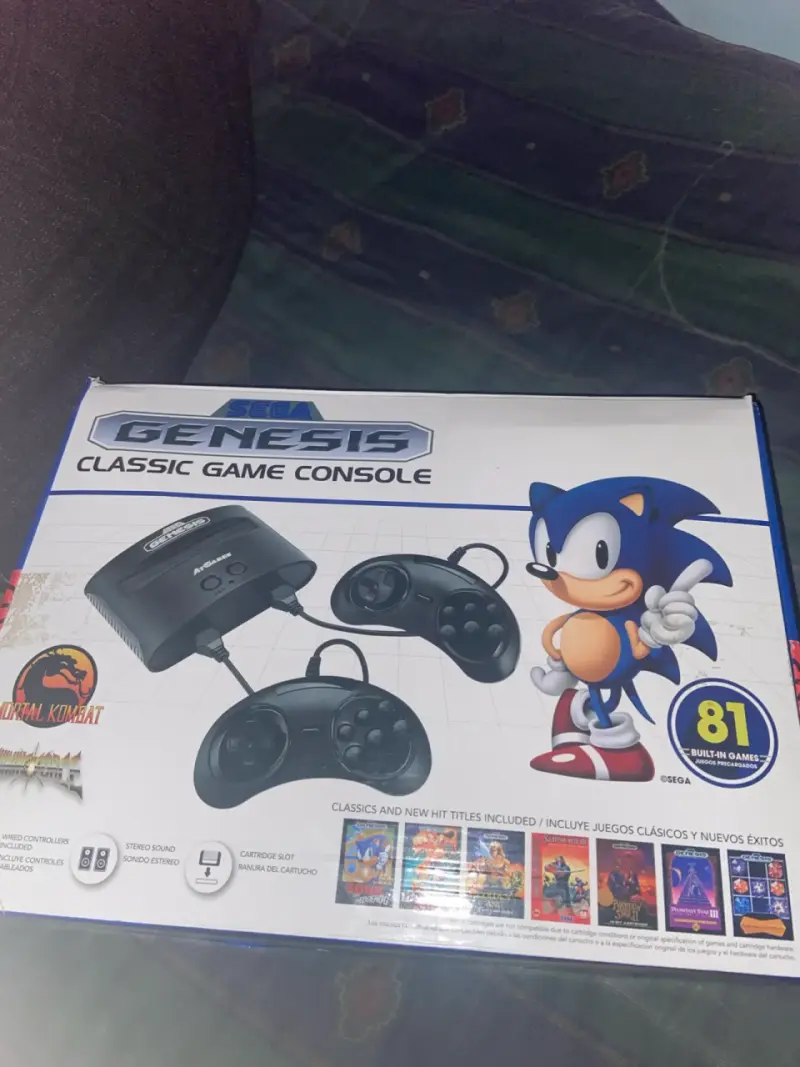 Consola Sega Genesis Classic con 81 Juegos - 1