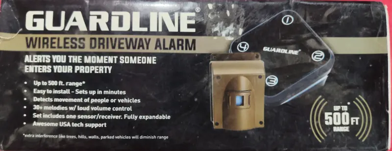 Alarma inalámbrica de entrada Guardline