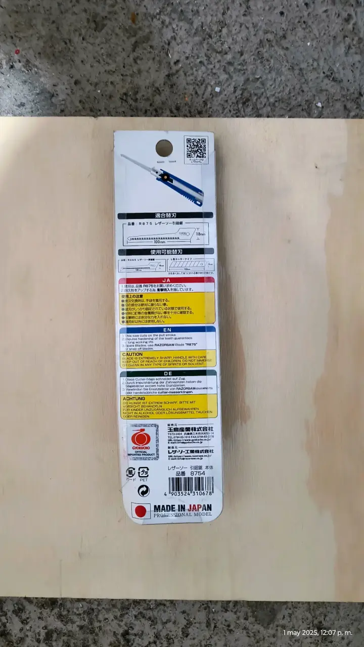 Sierra de mano Razorsaw X Series para corte preciso - 2