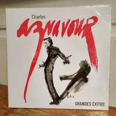Vinilo Charles Aznavour Grandes Éxitos en español - miniatura 1