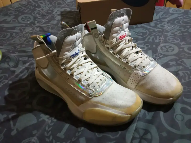 Zapatillas deportivas Air Jordan blancas - 1