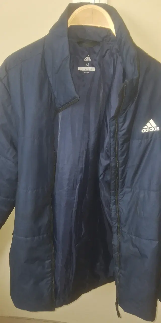 Chaqueta acolchada azul Adidas para hombre - 2