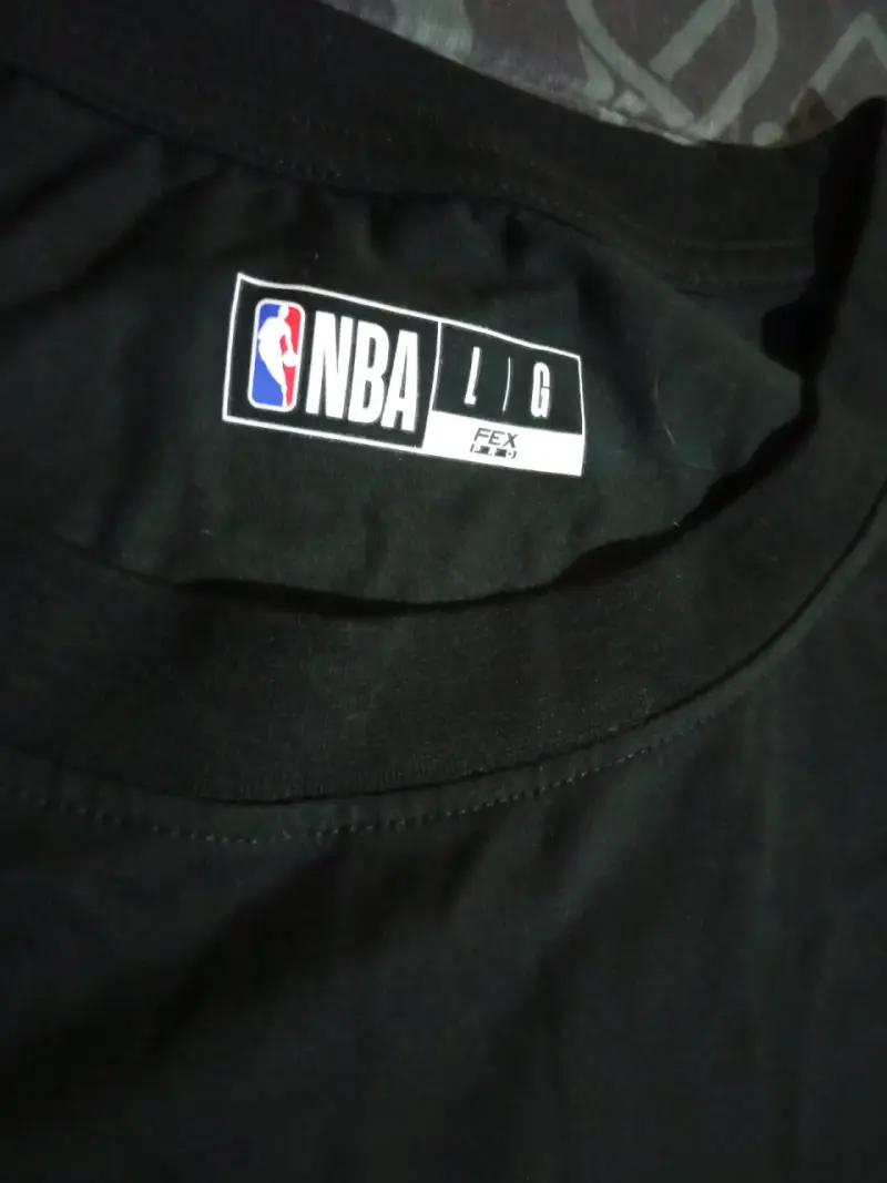Polera NBA Chicago Bulls negra talla L - 4
