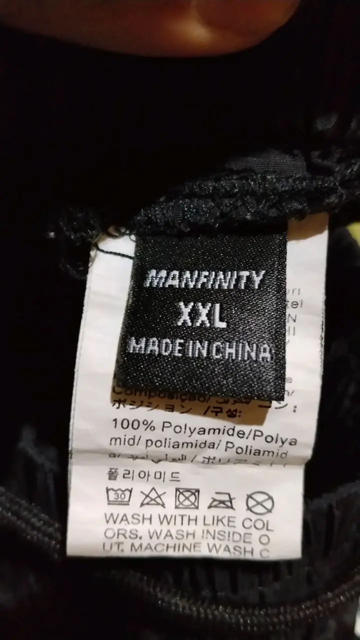 Pantalones deportivos negros Manfinity XXL - 3