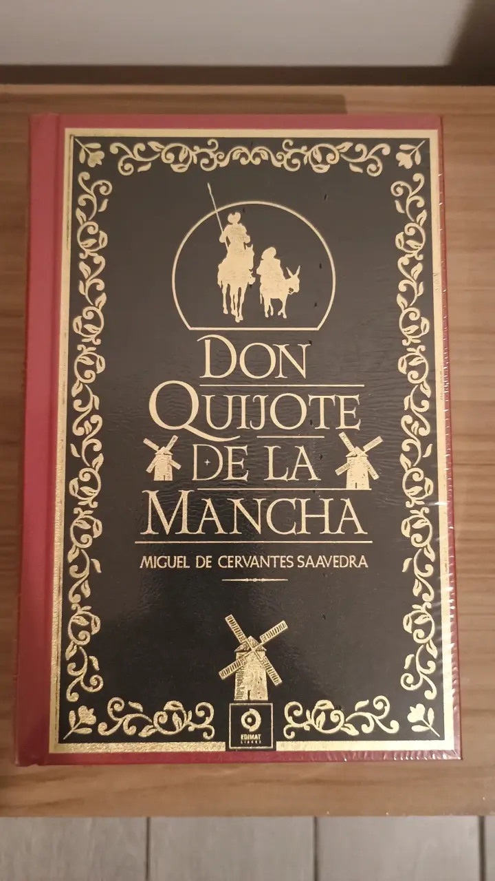 Libro Don Quijote de la Mancha Edimat - 1